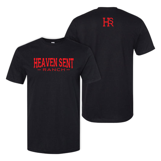 Short Sleeve HSR Logo Black T-Shirt